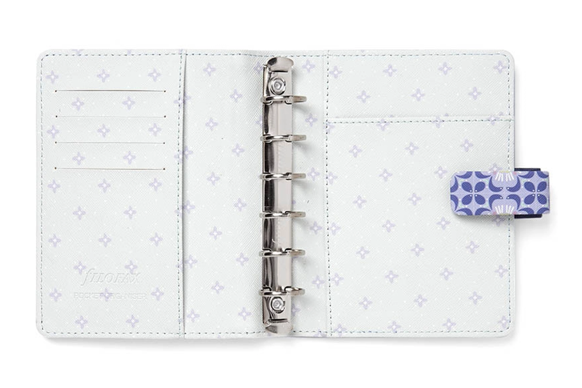 Een Filofax Mediterranean Blue Pocket Organizer koop je bij P.W. Akkerman Amsterdam